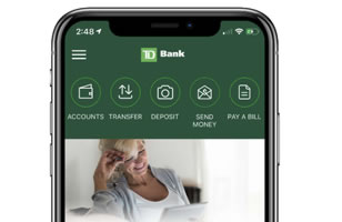 Td mobile deposit is temporarily unavailable